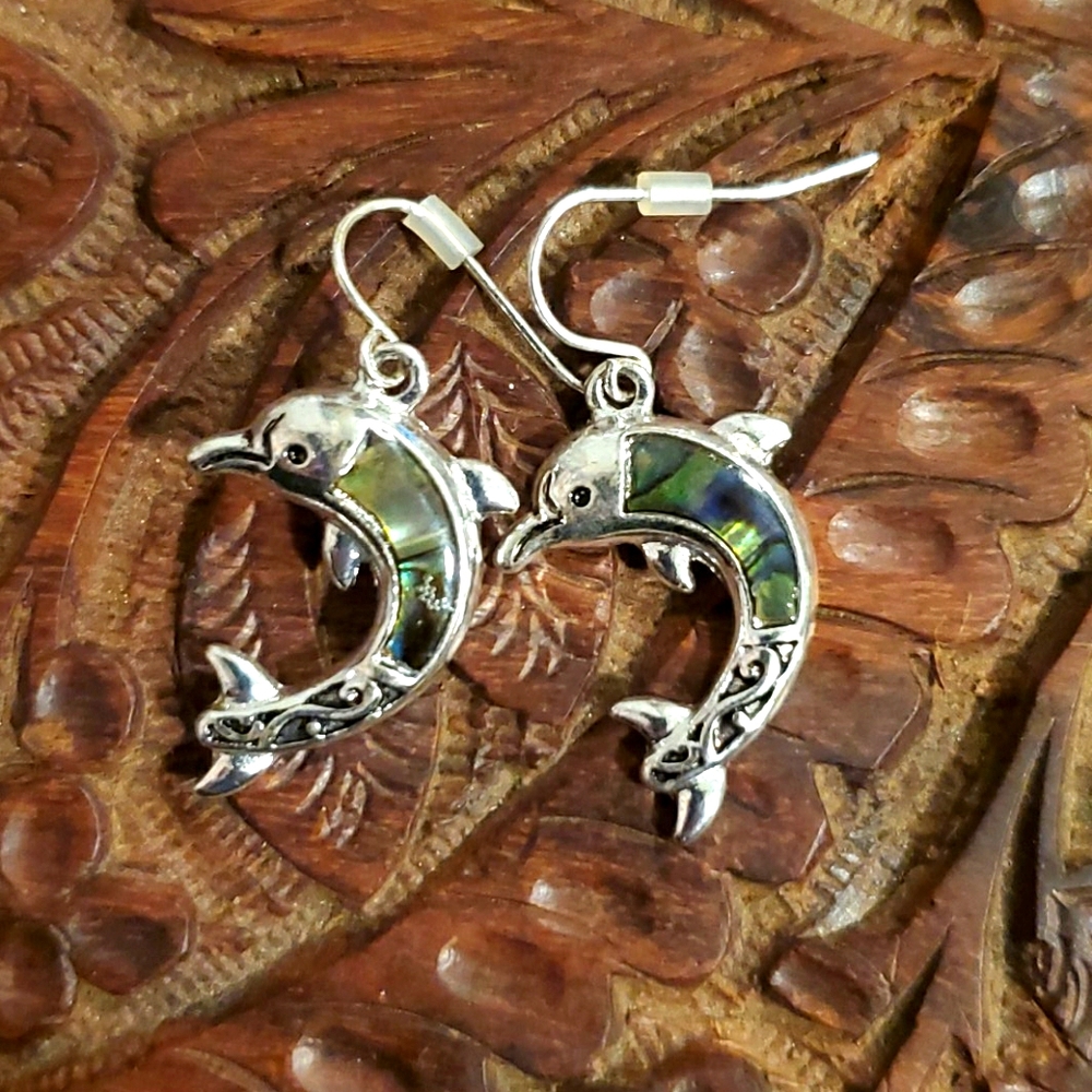 Dolphin earings
